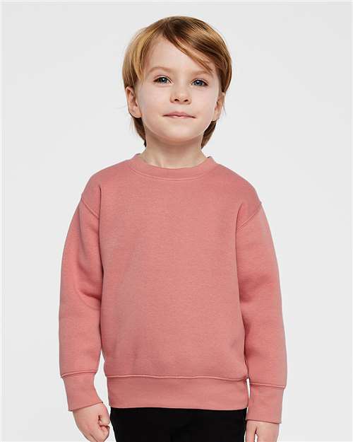 Rabbit Skins Toddler Fleece Crewneck Sweatshirt