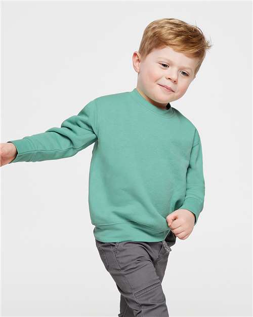 Rabbit Skins Toddler Fleece Crewneck Sweatshirt