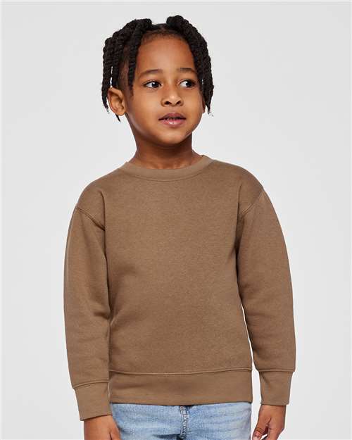 Rabbit Skins Toddler Fleece Crewneck Sweatshirt