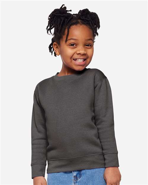 Rabbit Skins Toddler Fleece Crewneck Sweatshirt