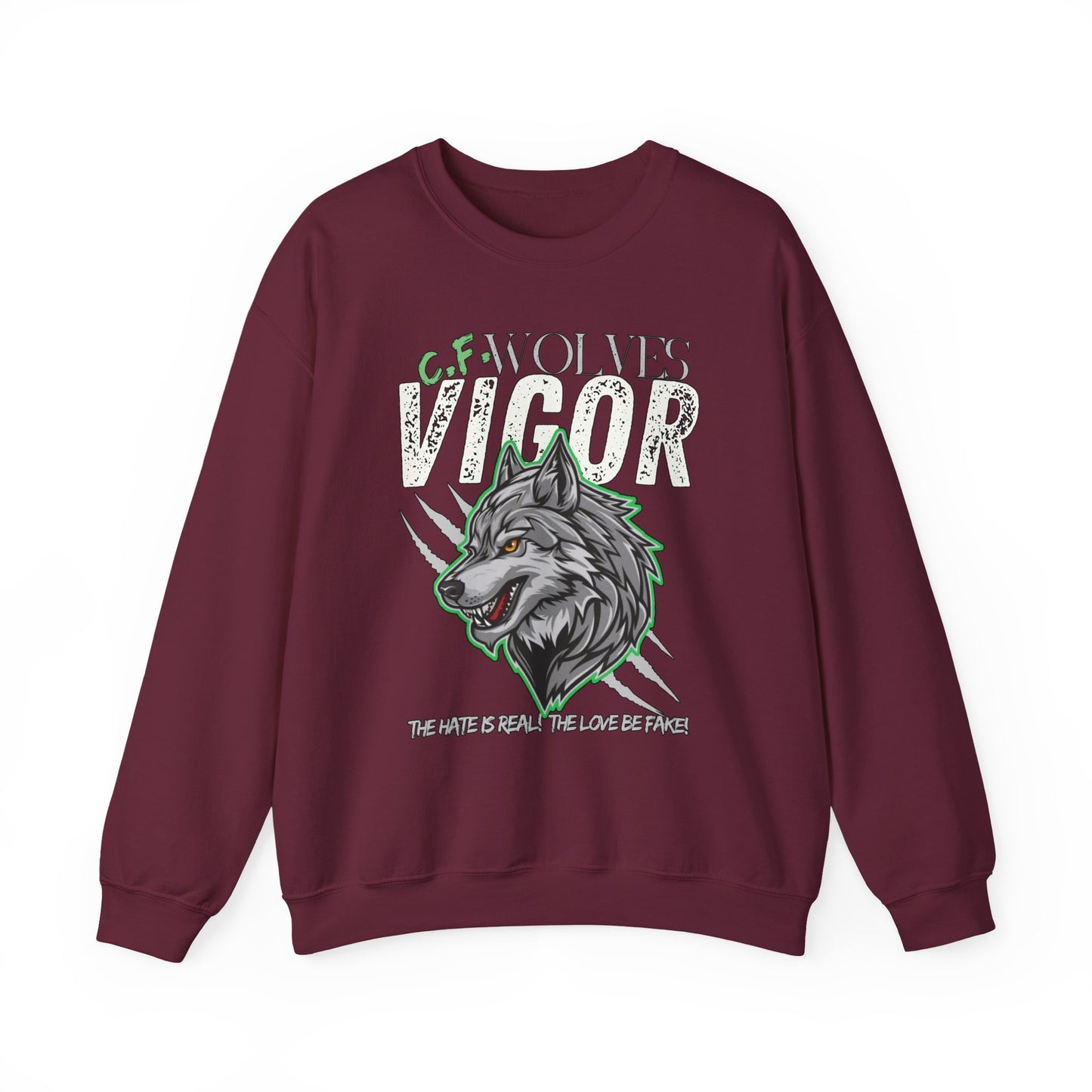 Vigor Wolf Crewneck Sweatshirt