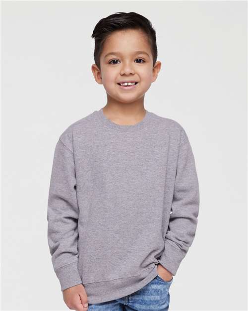 Rabbit Skins Toddler Fleece Crewneck Sweatshirt