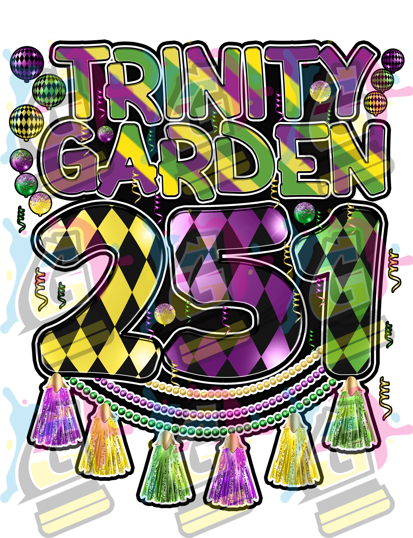 TRINITY GARDEN 251 - DTF TRANSFER