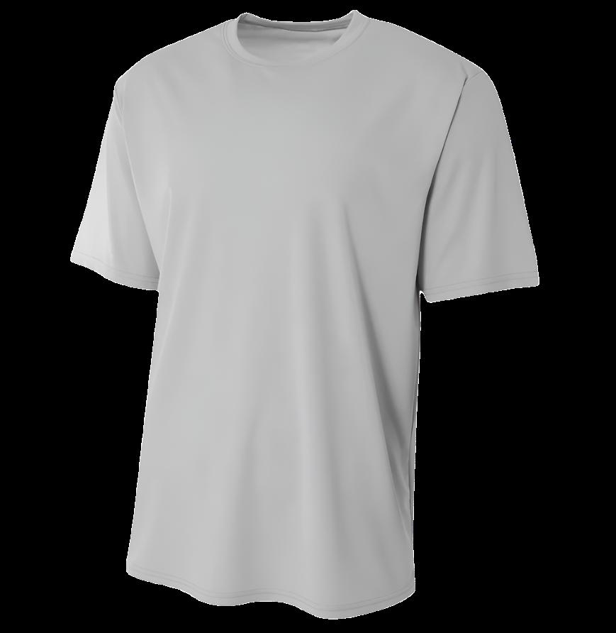 A4 Sublimation Polyester Performance Tee 100% POLYESTER