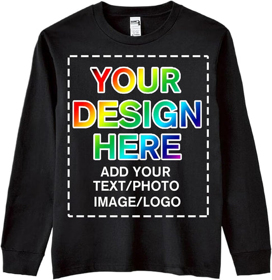Custom LONG SLEEVE T-Shirt (ADULT SIZES)
