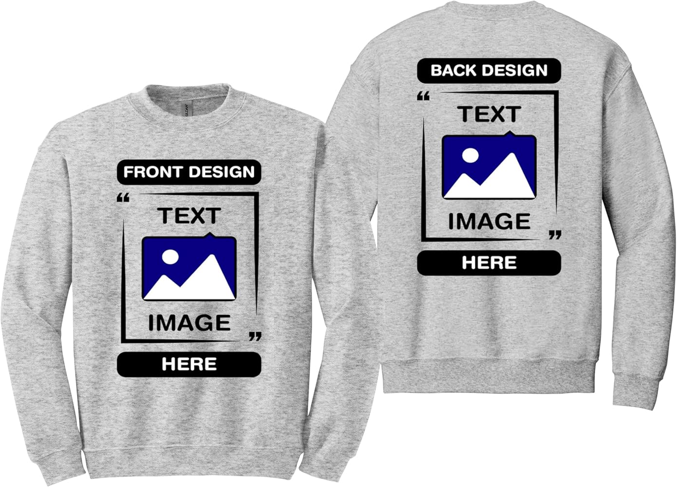 Custom Sweatshirt - Create Your Design (Kid Sizes)