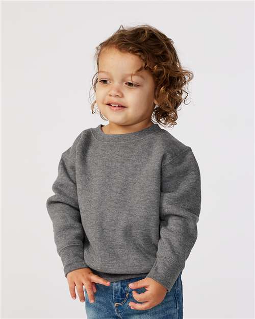 Rabbit Skins Toddler Fleece Crewneck Sweatshirt