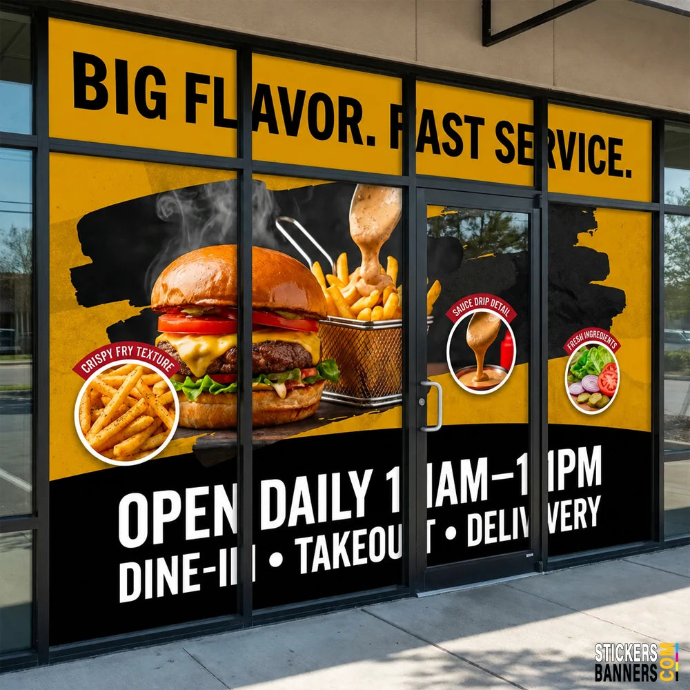 Custom Printed Adhesive Vinyl – Gloss Laminated