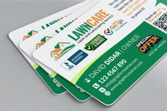 Lawn Care Business Card Template