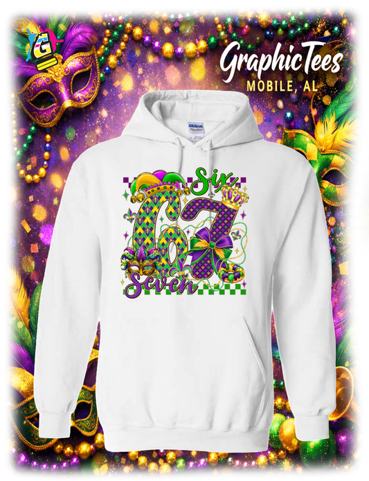 SIX SEVEN 67 MARDI GRAS APPAREL