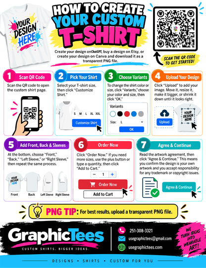 Create Your Own Custom T-Shirt