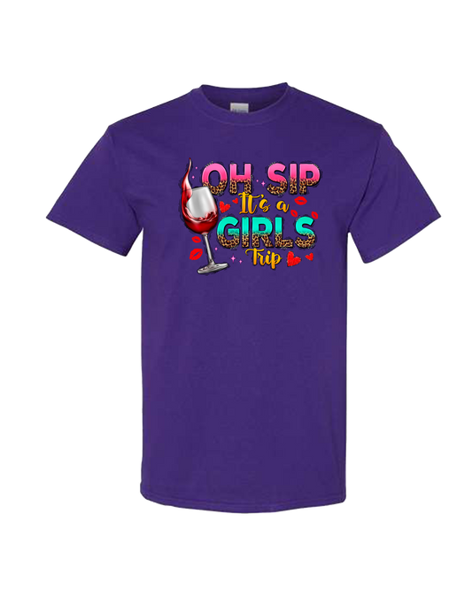 Oh Ship! It’s a Girl’s Trip T-Shirt