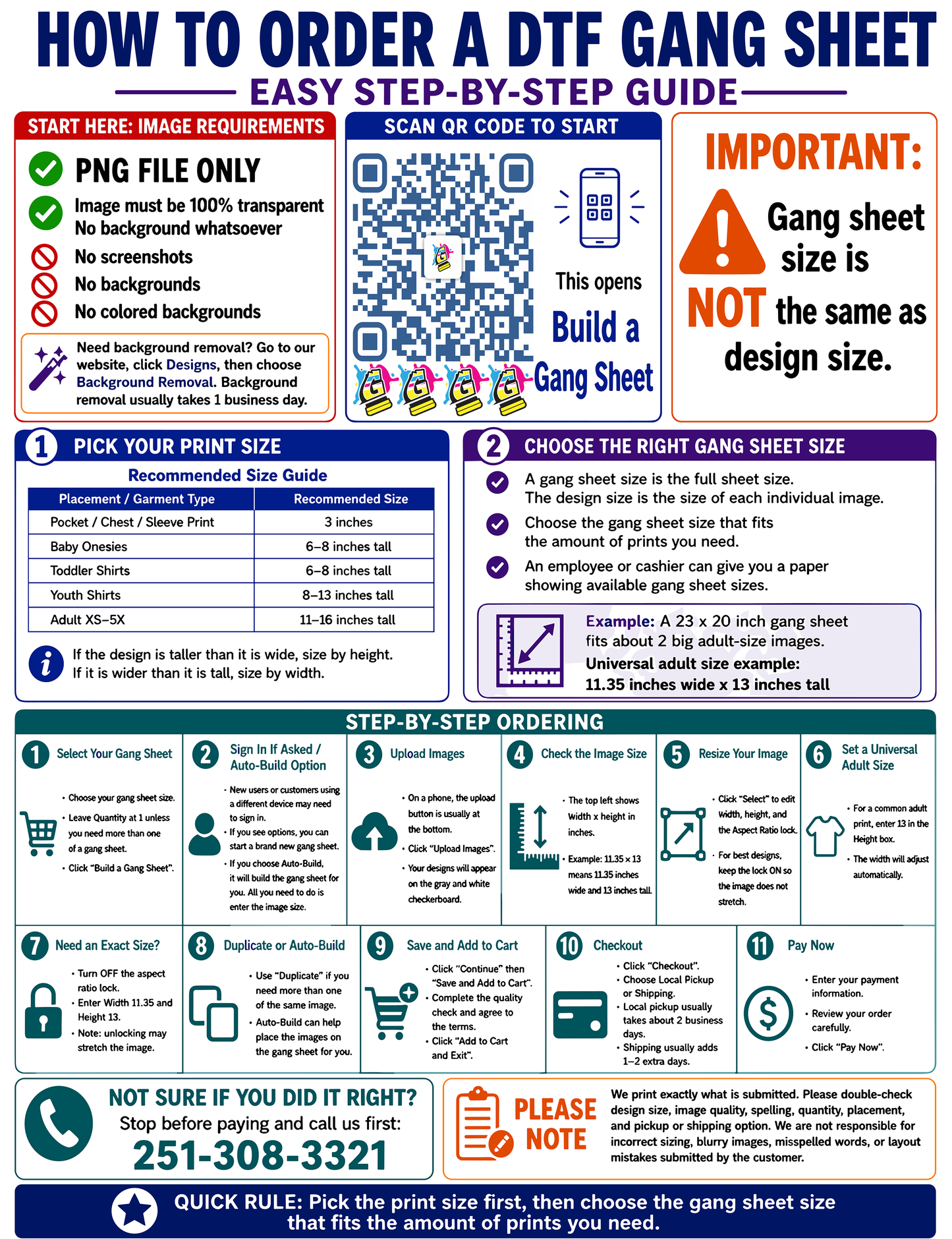 DTF Build a Gang Sheet