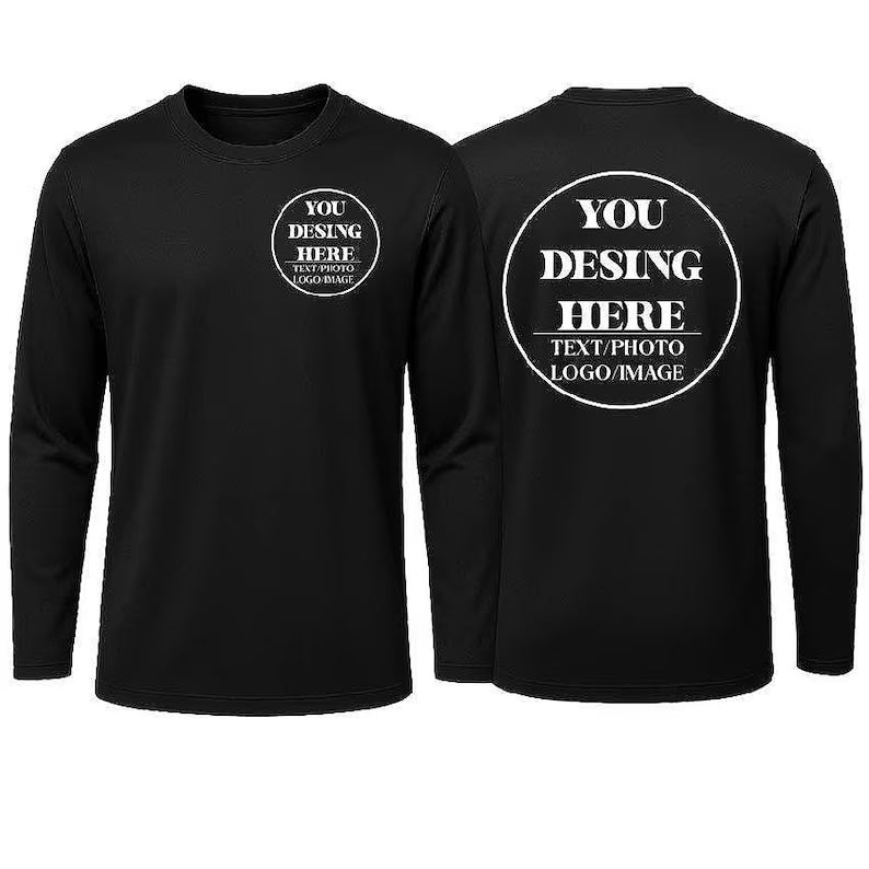 Custom LONG SLEEVE T-Shirt (KID SIZES)