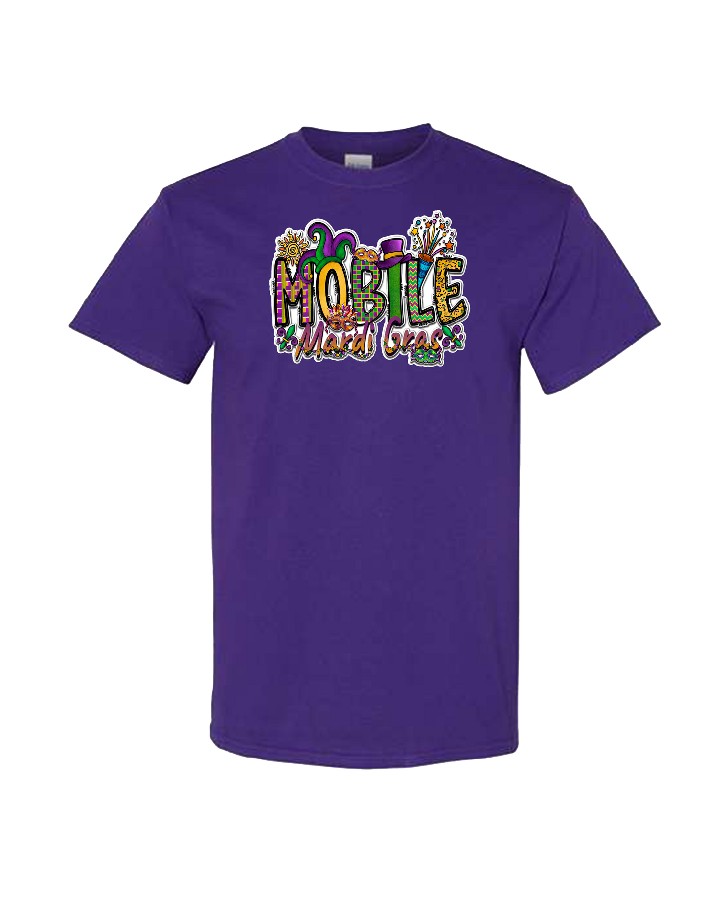 Mobile Mardi Gras ADULT T-Shirt